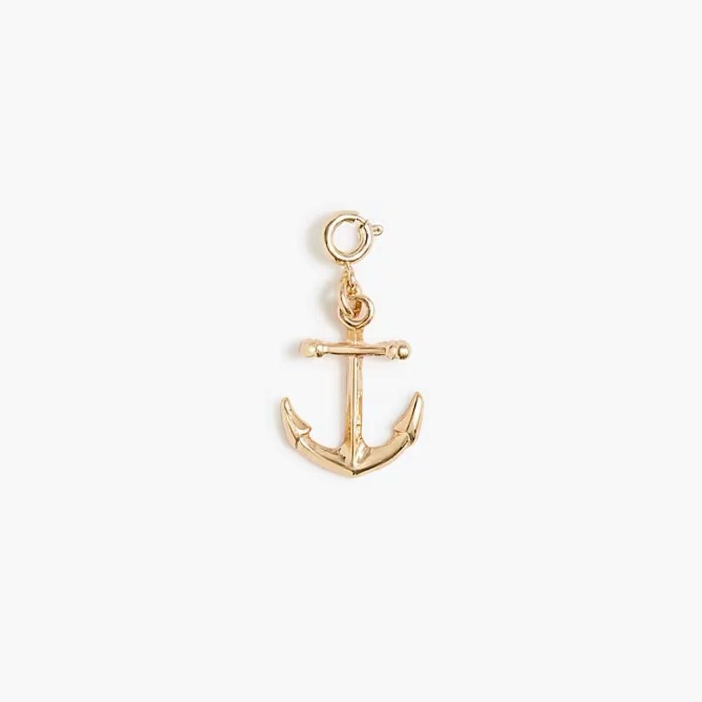 J.Crew Factory Gold Anchor & Compass Charm Set - Picture 5 of 5